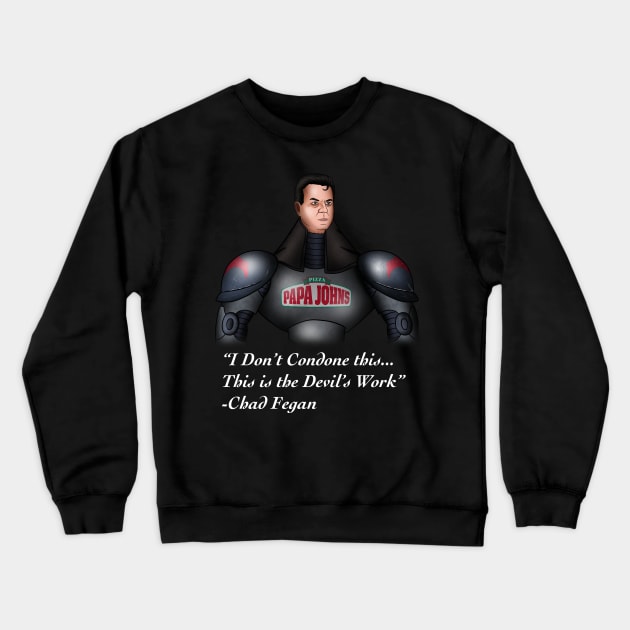 Mighty Papa Crewneck Sweatshirt by thouless_art